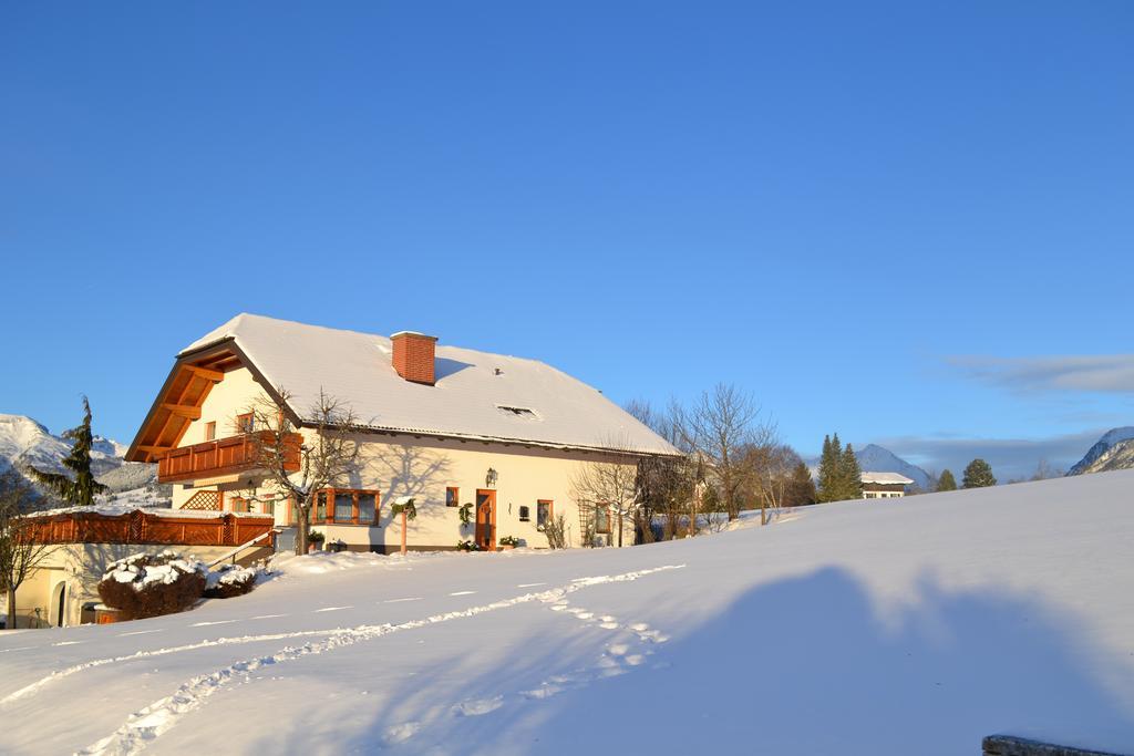 Ferienwohnung Weitgasser Mariapfarr Bagian luar foto